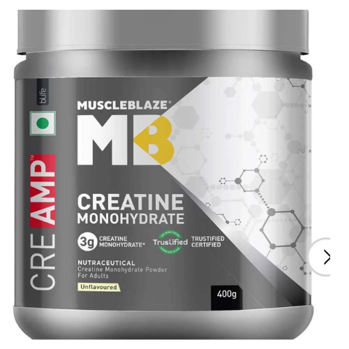 Muscleblaze CREAMP Creatine Monohydrate (Unflavoured) 400gm